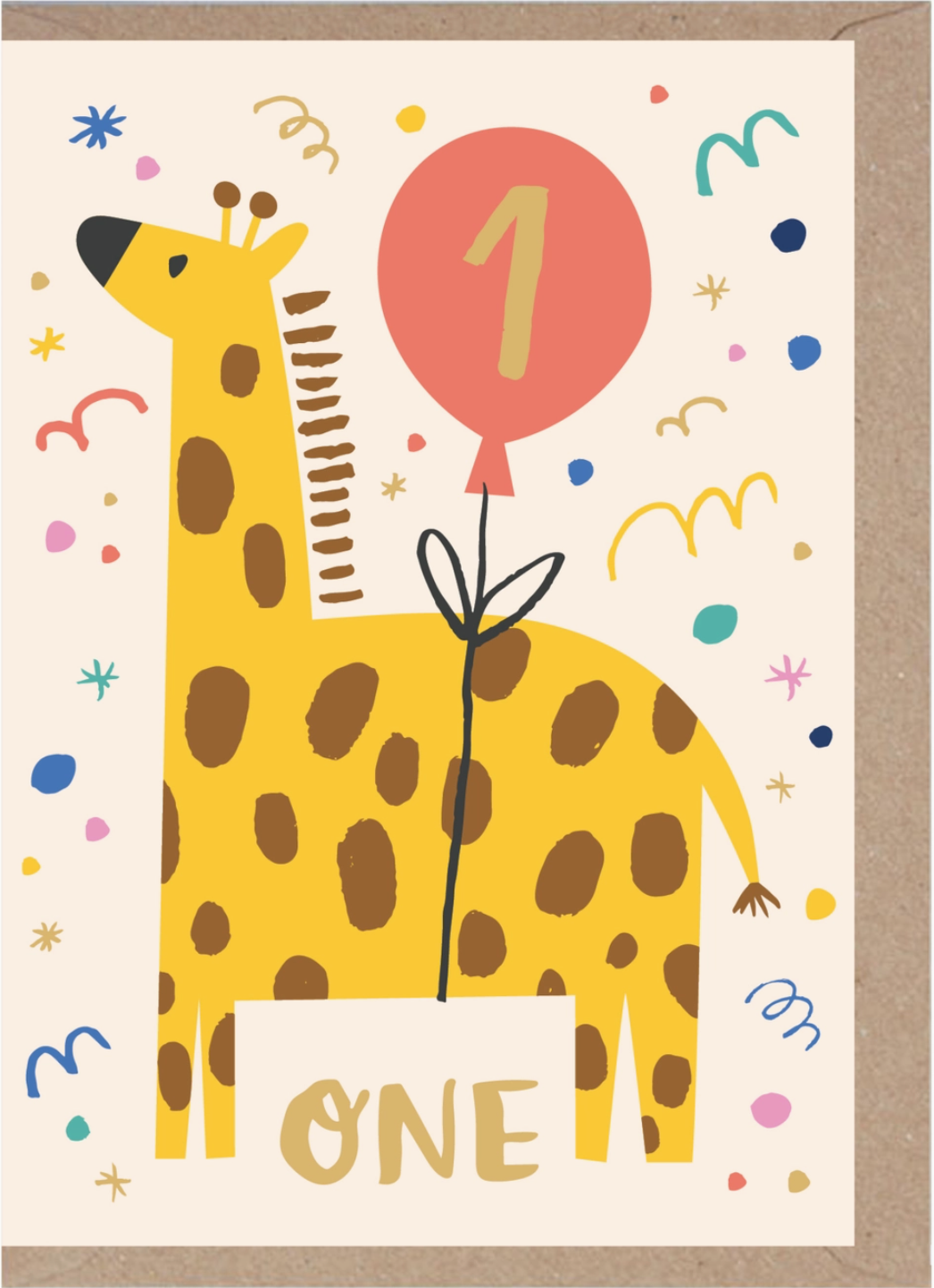 Children's animal age birthday cards ages 1-10 with 1st Class Stamps (Copy)